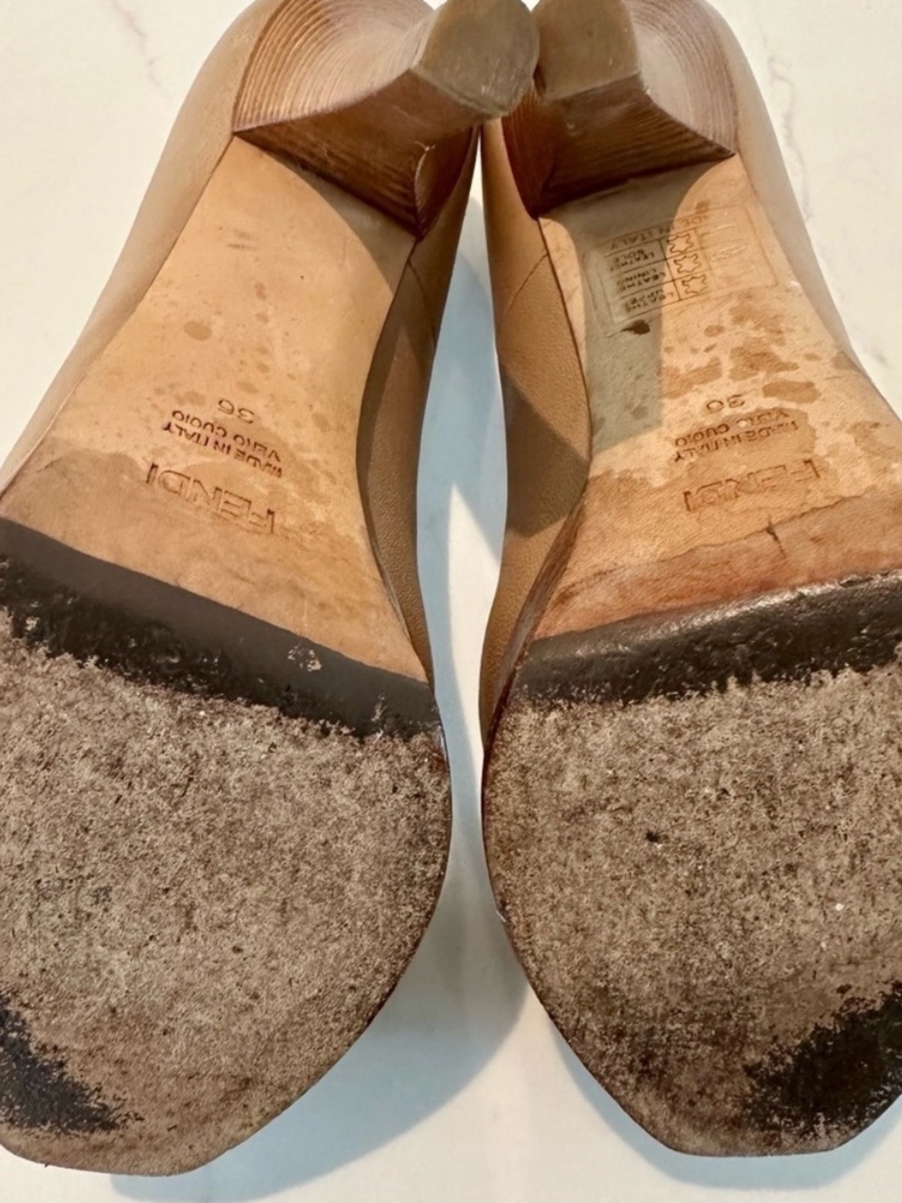 Fendi Fendista Platform Pumps - Picture 12 of 16
